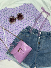 Load image into Gallery viewer, Purple Mini Handbag
